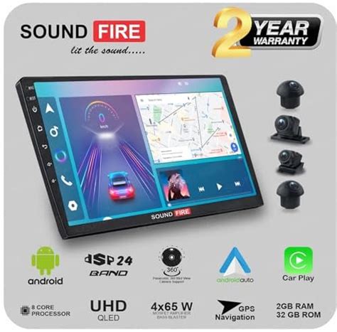 Goldfinch GF-GT-2/32-360-10In Car Stereo System Android for Security ...