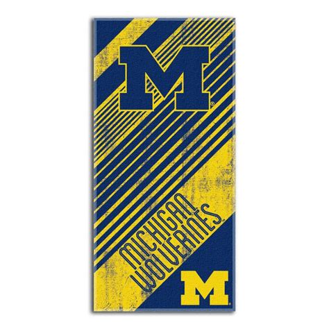 Michigan Wolverines Beach Towel - Detroit Game Gear