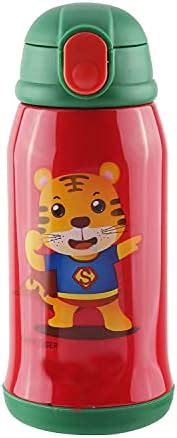 Borosil Tigry 500 ml Stainless Steel Kids Sipper Water Bottle | Double ...
