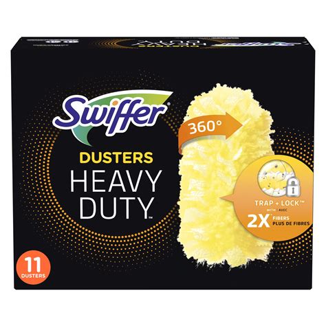 Swiffer Duster Multi-Surface Heavy Duty Unscented Refills, 11 Count ...