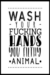 Interesting Funny-Bath…igns FineArt Wall Poster Without Frame Paper ...