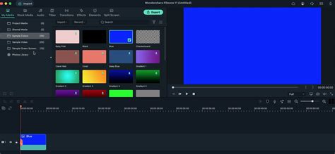 Create And Manage Filmora Projects