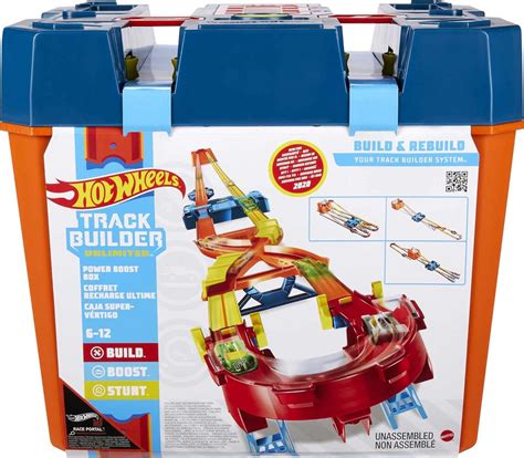Mattel Hot Wheels Track Builder Unlimited Power Boost Box - India | Ubuy