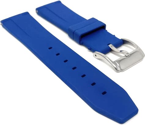 Buy Bandini Quick Release Vulcanized FKM Rubber Watch Band - Center ...
