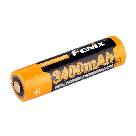 BIS Approved Fenix 18650 3400mAh Rechargeable Li-ion Battery in India ...