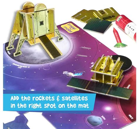 Imagimake Mapology : India'S Space Odyssey, 3D Puzzles For Kids, 7Y+