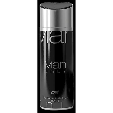 Buy CFS Man Only Black Deodorant Body Spray, 200ml Online at Low Prices ...