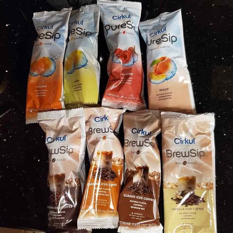 Buy CIRKUL Water Flavor Cartridges BrewSipPureSip 8 Cartridges NEW in ...