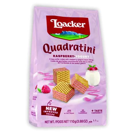 Loacker Quadratini Raspberry Yogurt – Regal Plus Global