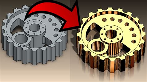 SolidWorks 2021 RealView Hack 的图像结果