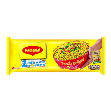 Maggi Nestle 2-minute Instant Noodles, Masala – 280g Pouch – Fetch N Buy