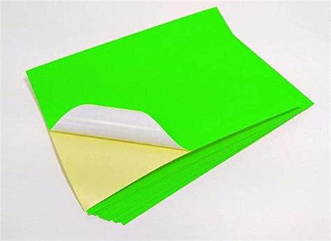 Eclet 40 pcs GREEN Color Sheets (180-240 GSM) Copy Printing Papers/Art ...