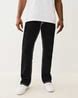 Buy TRUE RELIGION Mid Rise Washed Jeans | Black Color Men | AJIO LUXE