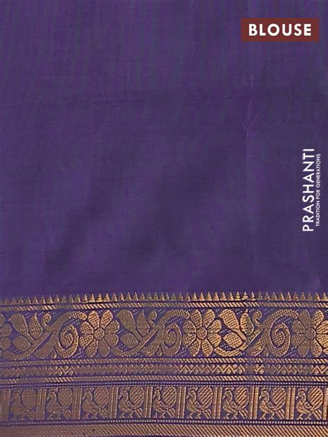 Banana pith saree sandal and dual shade of greenish violet with thread ...
