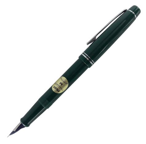 PILOT 78G GREEN COLOR BODY SILVER CLIP FOUNTAIN PEN – MEDIUM TIP MODEL ...