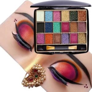 WECHARMERZ Eyeshadow Practice Face Dummy With 18 Color Eyeshadow ...