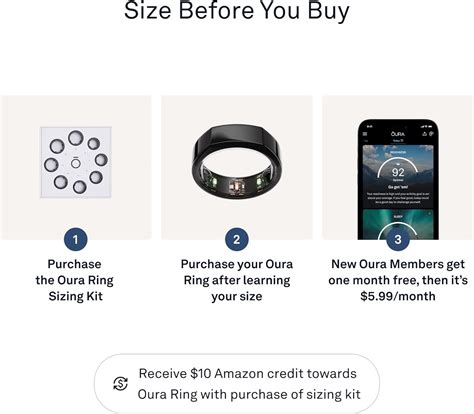 Oura Ring Gen3 Heritage - Black - Size 10 - Smart India | Ubuy