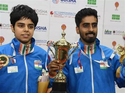 Now A Mixed Gold For India At The Commonwealth Table Tennis Championships