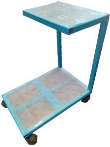 RAJCHEIF IT Double Inverter Battery Trolly Stand with Designer Fiber ...