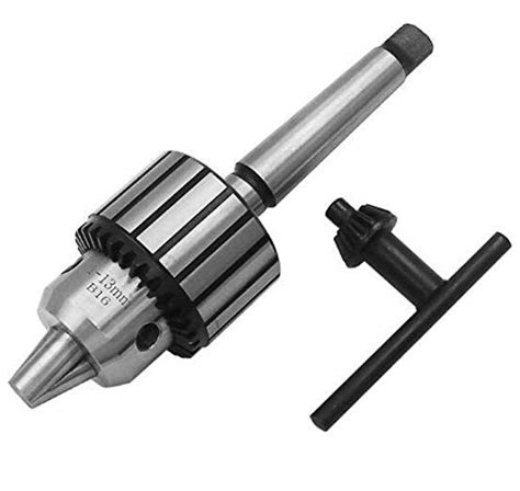 ISC High Precision Industrial Drill Chuck with Key and Arbor MT2 Shank ...