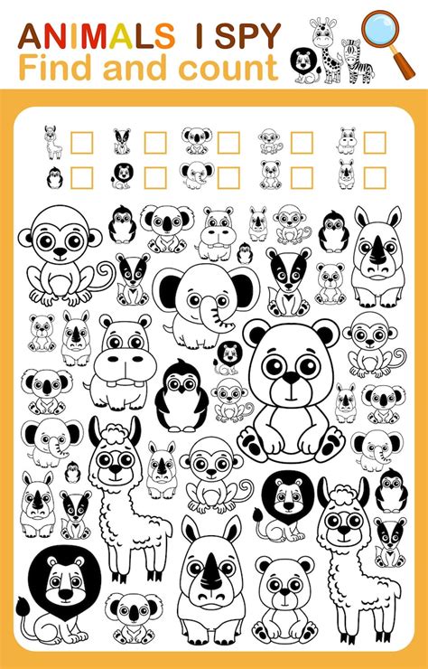 Color Zoo Worksheet 的图像结果