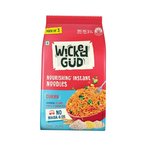 Wicked Gud - Curry Instant Noodles – butnotmeat.com