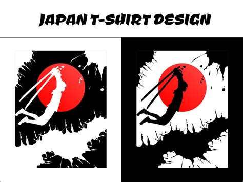 samurai jump for attack, samurai boy, Japanese t-shirt design ...