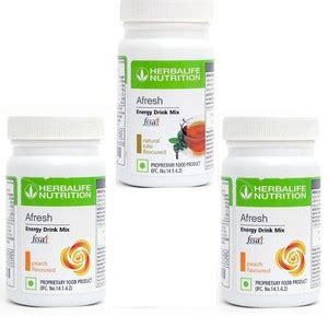 HERBALIFE afresh energy drink mix combo Multi Flavours Plant-Based ...