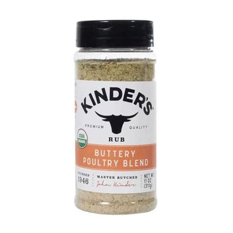 Kinder,S Buttery Poultry Blend Seasoning, 11 Ounce - Walmart.com