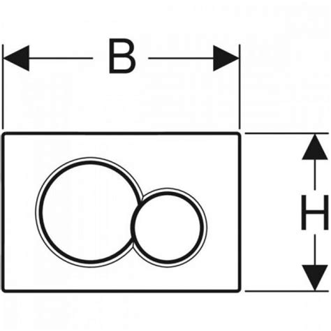 Geberit Sigma 01 aktivirna tipka - hrom-sjaj 115.770.21.5 - Alvos Beograd
