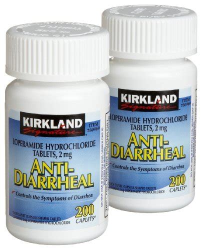 Buy Kirkland Signature Anti-Diarrheal 2mg (Loperamide Hydrochloride ...