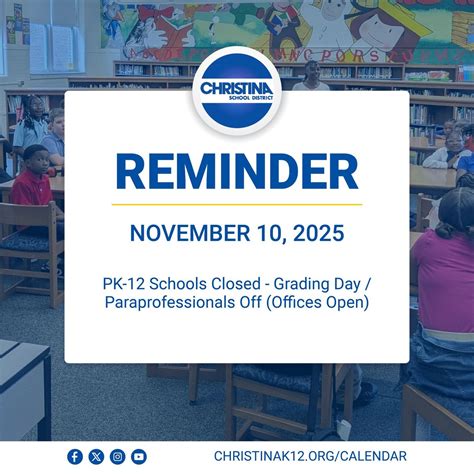 PK-12 Schools Closed - Grading Day / Paraprofessionals OFF (Offices ...