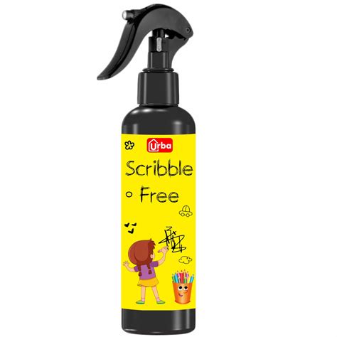 URBA Children’s Wall Scribble removal spray/Graffiti removal spray 200 ...