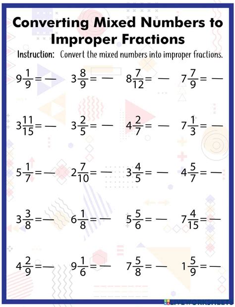 How to Convert Improper Fractions 的图像结果