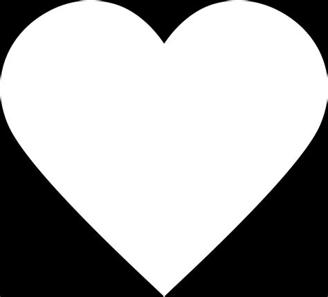 White Heart PNG Images (200++)