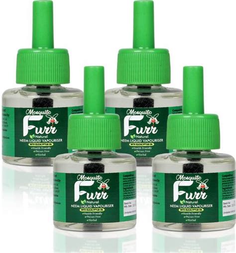 Mosquito Furr Naturals Neem Liquid Mosquito Vaporiser Refill Mosquito ...