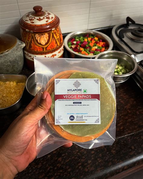 Veggie Papads - 200 gms – Mylapore Kitchens