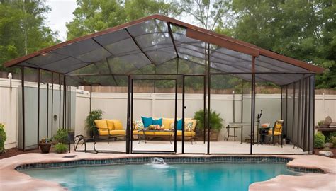 Image result for Replacement Pool Enclosure Screen Replacement Kit