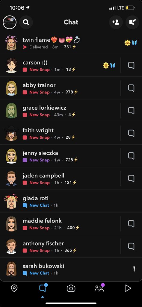 Snapchat Names Ideas