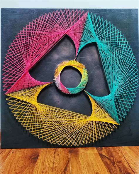 Image result for Geometric String Art Patterns