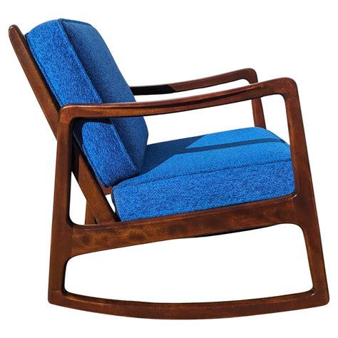 Mid Century Danish Modern Ole Wanscher Rocker for France and Sons For ...