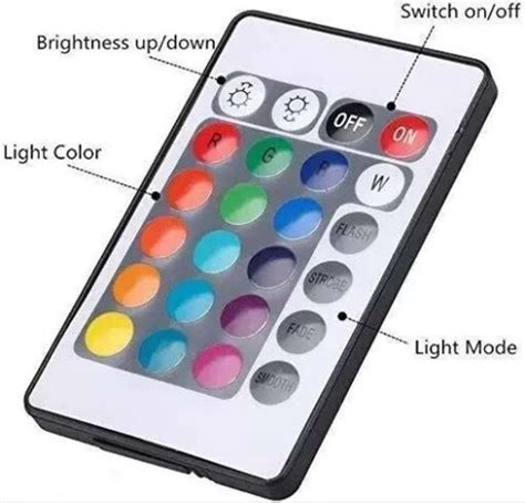 RGB Strip Light 300 LEDs 3 m Multicolor Steady, Color Changing ...