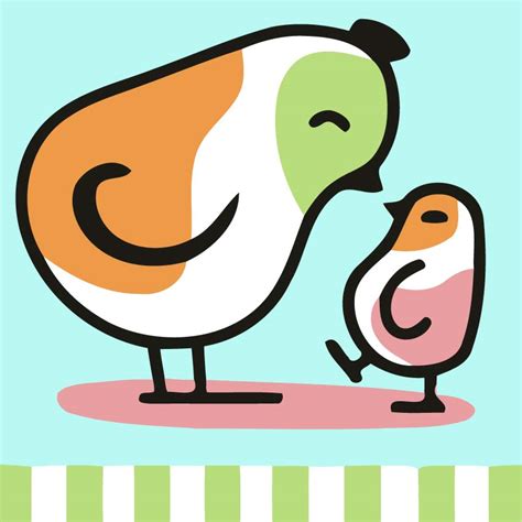 Rolled Mini Paint by Numbers - Chicken Little With Mommy | Whattacraft