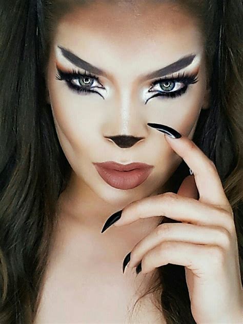 cute wolf makeup