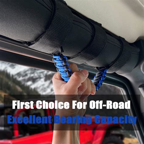 Buy RDFUN Roll Bar Grab Handles for Jeep Wrangler YJ TJ JK JKU JL JLU ...