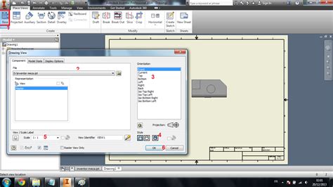 Inventor Drawing Tutorial 的图像结果