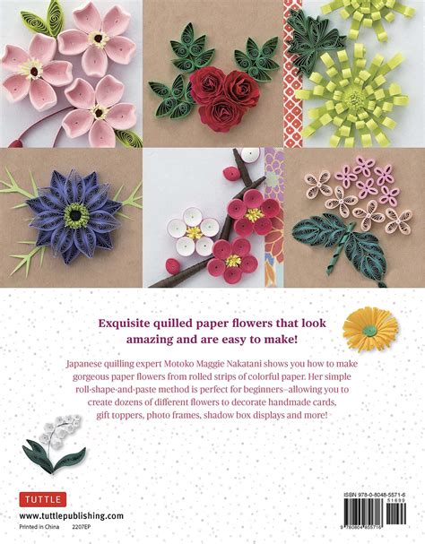A Beginner's Guide To Quilling Paper Flowers - Nakatani, Motoko Maggie