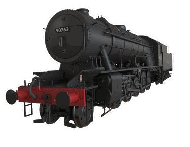 C1006B Clark Railworks OO Gauge Finescale WD 2-10-0 Austerity, BR Black ...