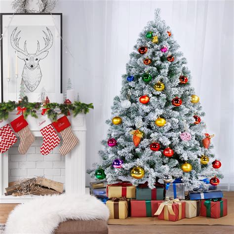 Yaheetech Artificial Christmas Tree with Metal India | Ubuy
