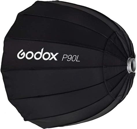 Godox P90L Bowens Mount Parabolic Softbox, Diameter: 35.4" (90 cm ...